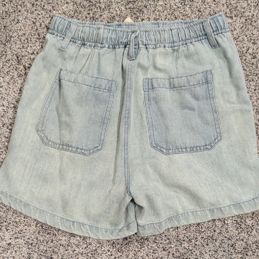 Light Blue Women's Shorts - Picture 4 of 6